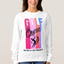 Nome personalizado GOLF QUEEN feminino