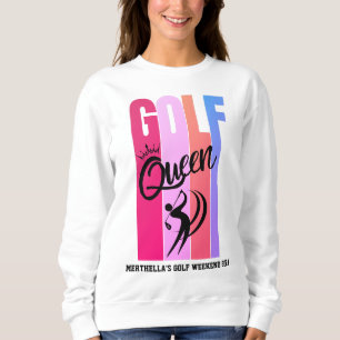 Moletom Nome personalizado GOLF QUEEN feminino