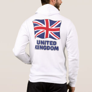 Moletom Nome Personalizado Sinalizador Reino Unido