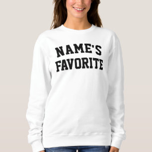 Moletom Nome Personalizado Texto Favorito Presente de Aniv