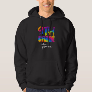 Moletom Nono Ano Equipe Dia de Apreciação de Tie Dye de Vo