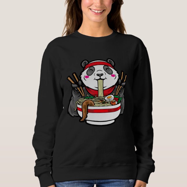 Moletom Noodles De Panda Bonita (Frente)