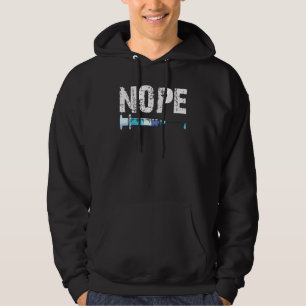 Moletom Nope Anti Vax Sem Mandato De Vacina Forçada