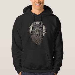 Moletom Nordic Viking Yggdrasil Wolf Rune Valknut