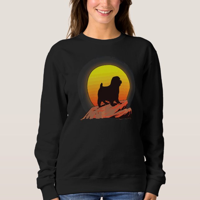 Moletom Norfolk Terrier Dog Sunrise (Frente)
