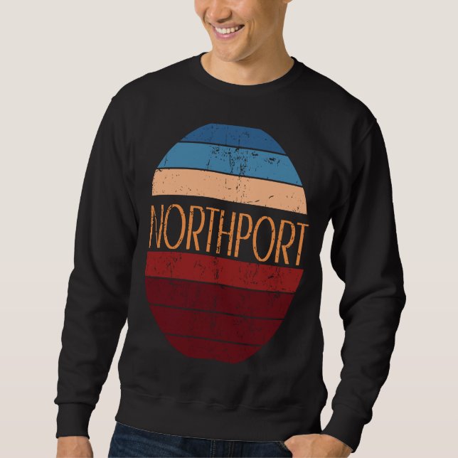 Moletom Northport Alabama Halfwood Sunset 2 (Frente)
