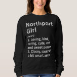 Moletom Northport Girl Ny New York Funny City Home Roots<br><div class="desc">Northport Girl Ny New York Funny City Home Roots</div>