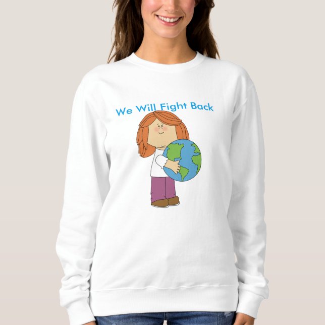 Moletom Nós lutaremos para trás (Frente)