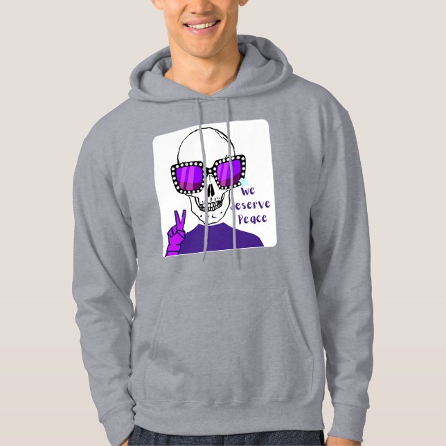MOLETOM NÓS MERECEMOS PAZ (Frente)