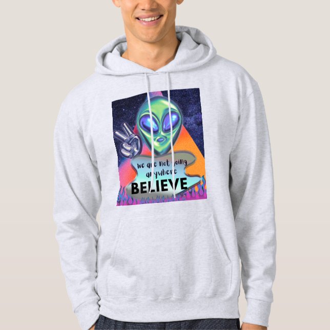 Moletom Nós não vamos a lugar algum acredite  (Frente)