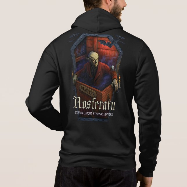 Moletom Nosferatu Demeter Coffin Edition Hoodie (Verso)