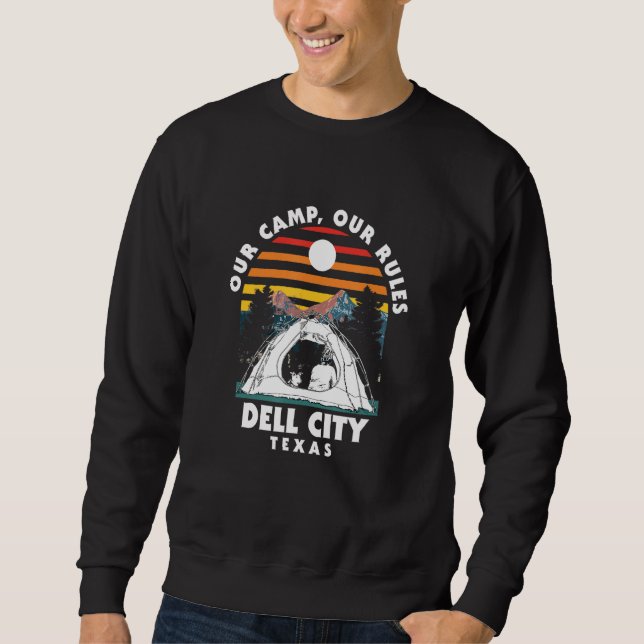 Moletom Nosso acampamento Nossa Regras A Cidade Da Dell Ac (Frente)