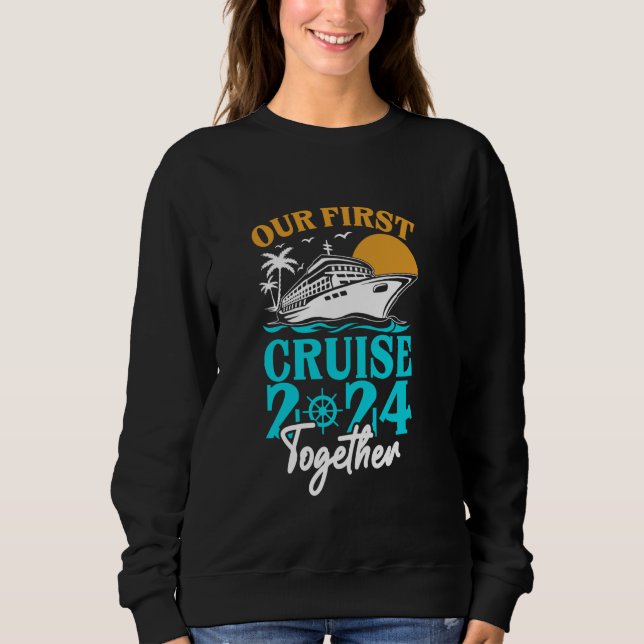 Moletom Nosso Primeiro Cruise 2024 Junto com a Match da Fa (Frente)