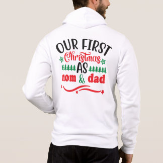 Moletom Nosso primeiro Natal como mãe e Pai