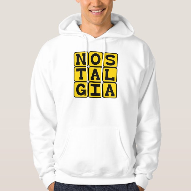 Moletom Nostalgia, Nostalgia Pelo Passado (Frente)