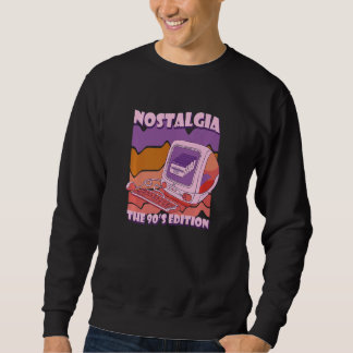 Moletom Nostalgia The 90s Edition Computer Retro 90's Vapo
