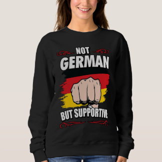 Moletom Not German But Supportive Travel Tourist German Ge