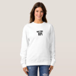 Moletom Not My KPI Minimalist Typography Sweatshirt<br><div class="desc">Stay comfortable during deep work sessions. A soft,  high-contrast sweatshirt featuring the "Not My KPI" distressed corporate mantra.</div>
