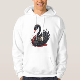 Moletom Not Your Average Swan – Spikes, Skulls & Sass.