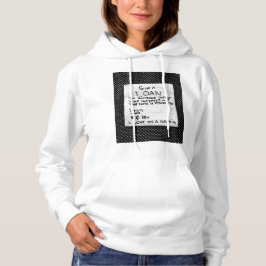 MOLETOM NOTA EM UM NAPKIN