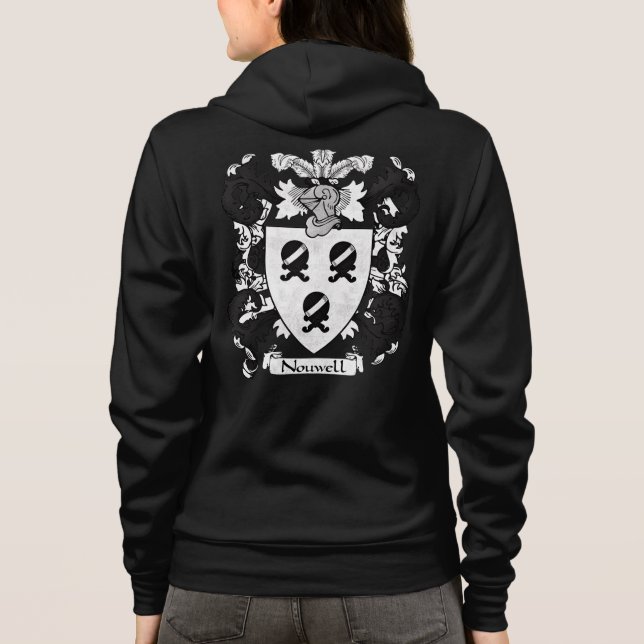 Moletom Nouwell Casaco de Braços Hoodie, Mulher (Verso)