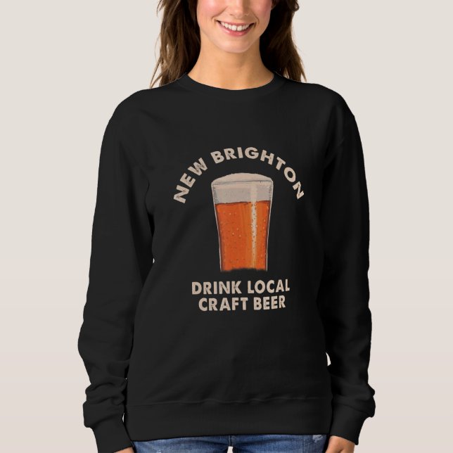 Moletom Nova Beer Artesanato Local de Brighton Drink Beer  (Frente)