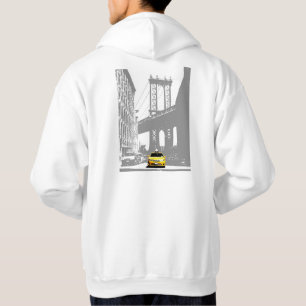 Moletom Nova Iorque da ponte de Modelo Brooklyn com Hoodie