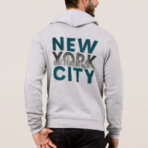 Moletom Nova Iorque Zip-Up Hoodie