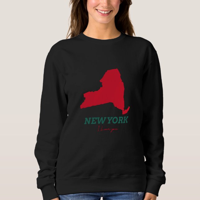 Moletom Nova York Eu Te Amo (Frente)