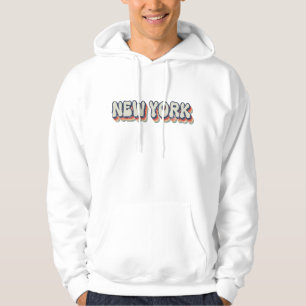 Moletom Nova York Retro Anos 80 Cidade Cromada
