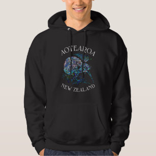 MOLETOM NOVA ZEALAND KIWI FERN PAUA HOODIE