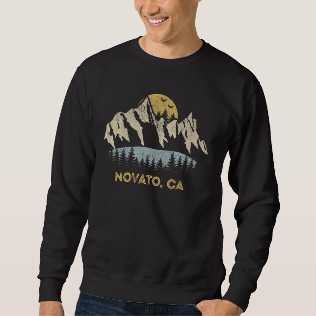 Moletom Novato California Mountain Sunset Sunrise CA (Frente)