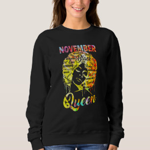 Moletom Novembro Rainha Negra Mulher Negra Afro-Africana C