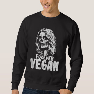 Moletom Novidade Vegetariana para sempre Vegan Legal do Cr