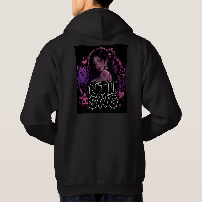 Moletom NTII SWG Anime Gótico (Verso)
