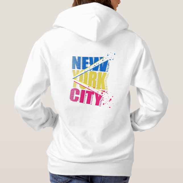 Moletom Nueva York en multicolores (Verso)