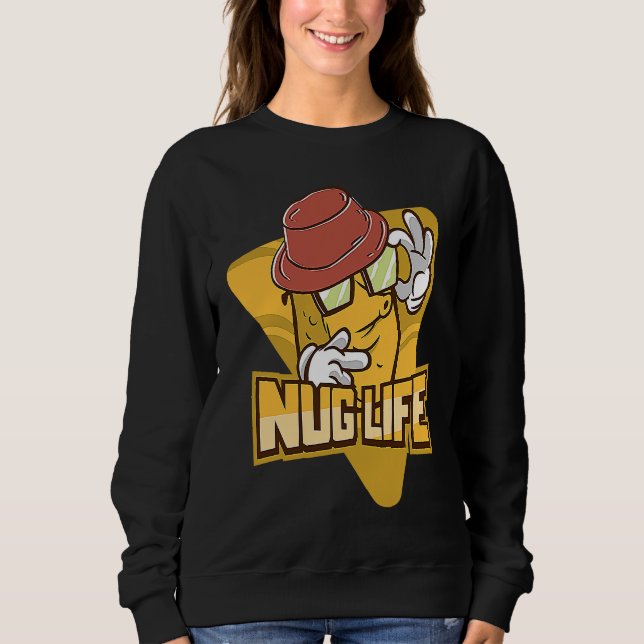 Moletom Nug Life  Nugget de Frango (Frente)