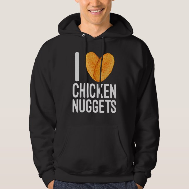 Moletom Nugget de frango de Comida rápida (Frente)