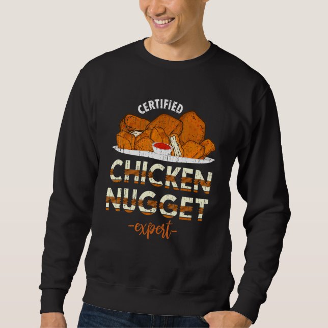Moletom Nugget de frango especialista em Comida rápida (Frente)