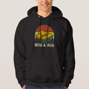 Moletom Nugget de Frango Frito Hug Nug Meninos Meninas 