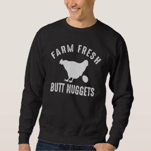 Moletom Nuggets de Bunda Frescos da Fazenda Frango Engraça