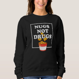 Moletom Nugs Não Drogas Galinhas Nuggers Foodie