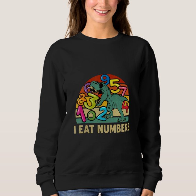 Moletom Number Learning calculator costume matc day Math O (Frente)