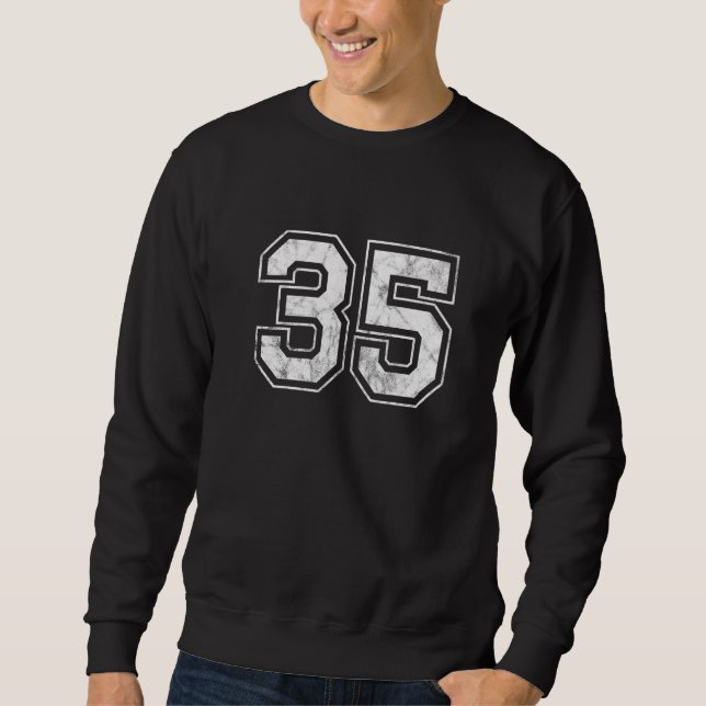 Moletom Número 35 (Frente)