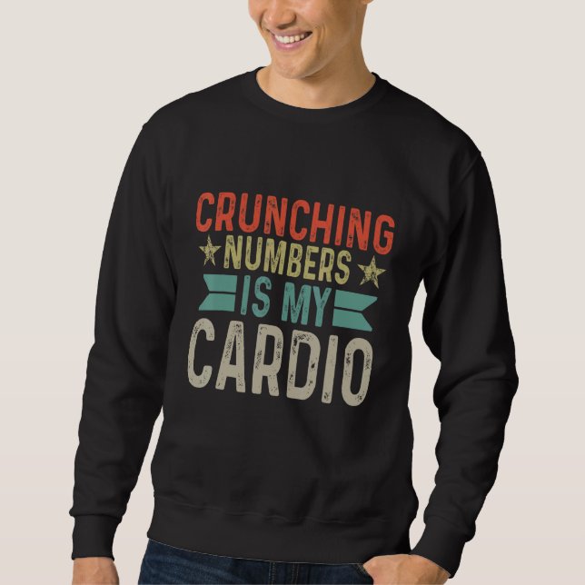 Moletom Números de Batida É Meu Cardio (Frente)