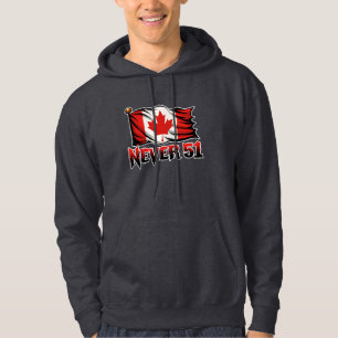 Moletom Nunca 51, Canada Flag,