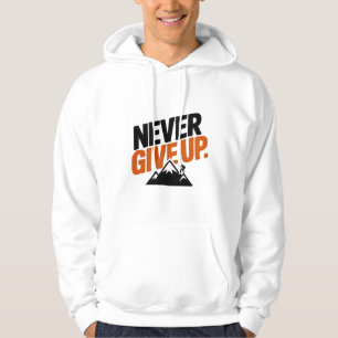Moletom nunca desista, texto motivacional, T-Shirt