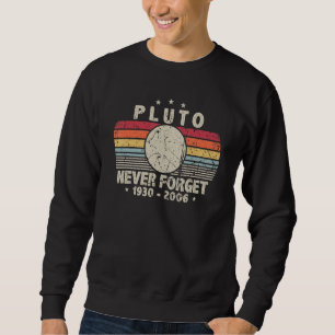 Moletom Nunca Esqueça Plutão 1930 2006 Vintage Space Scien