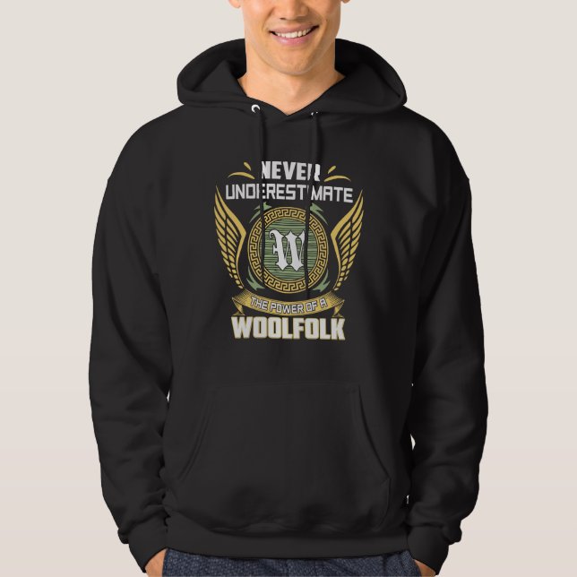 Moletom Nunca Subestime O Poder De Um Woolfolk (Frente)