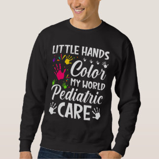 Moletom Nurse Hospital - Little Hands Color My World Pedia